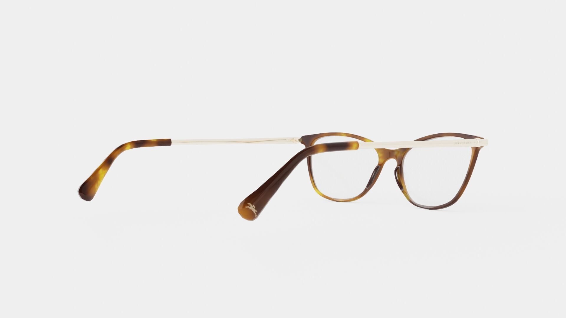 Longchamp - LO2627 214 Glasses Low-poly 3D model_3