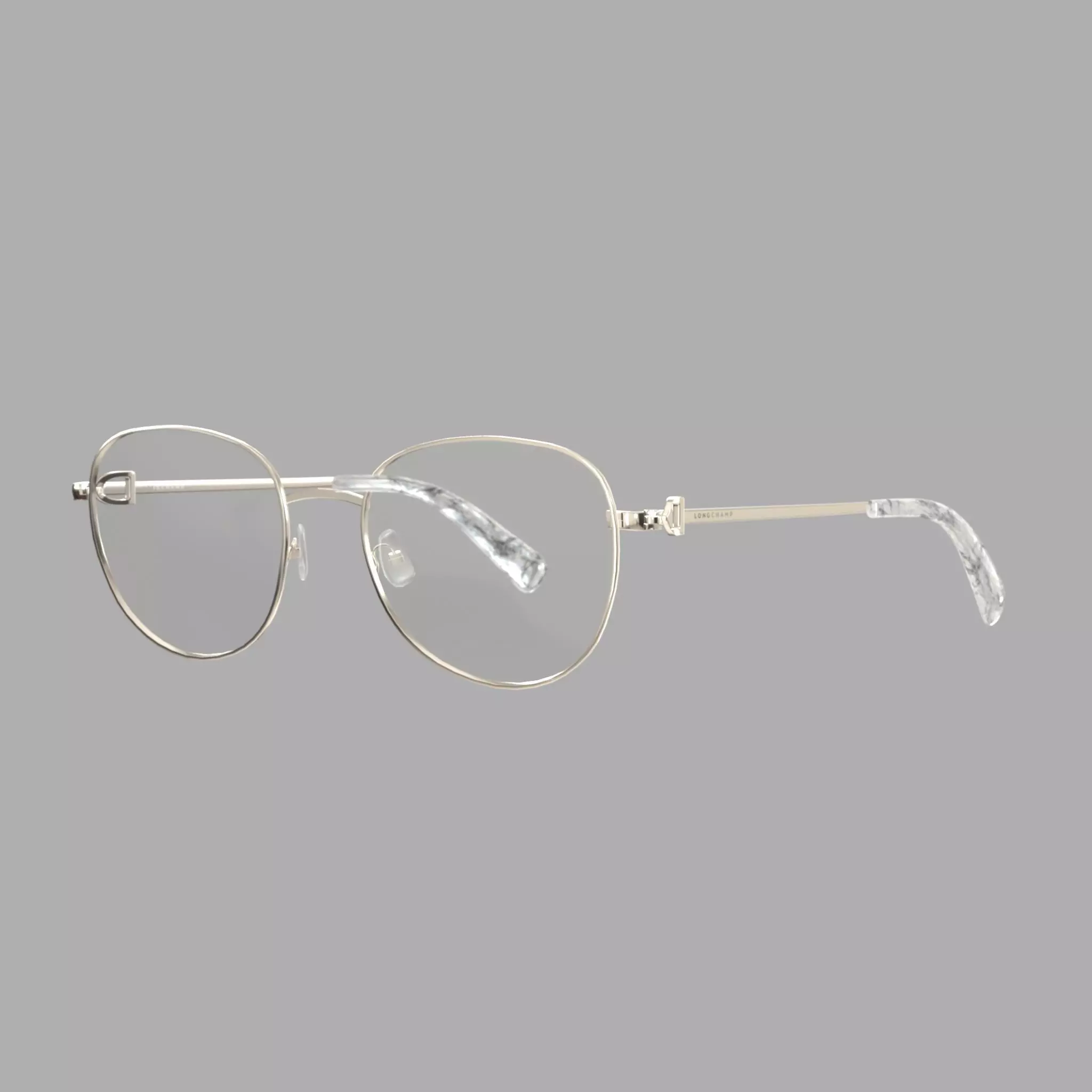 Longchamp - LO2127 035 Glasses Low-poly 3D model_0