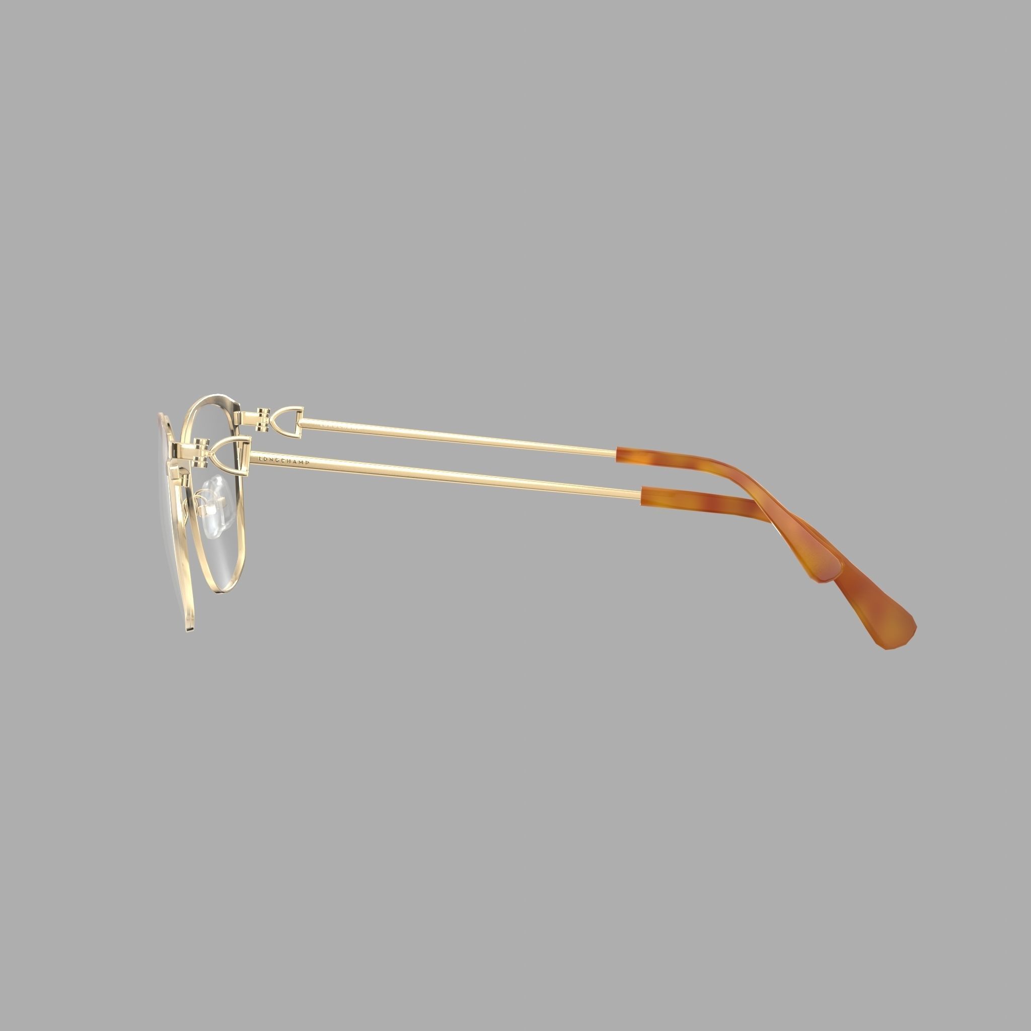 Longchamp - LO2111 604 Glasses Low-poly 3D model_3