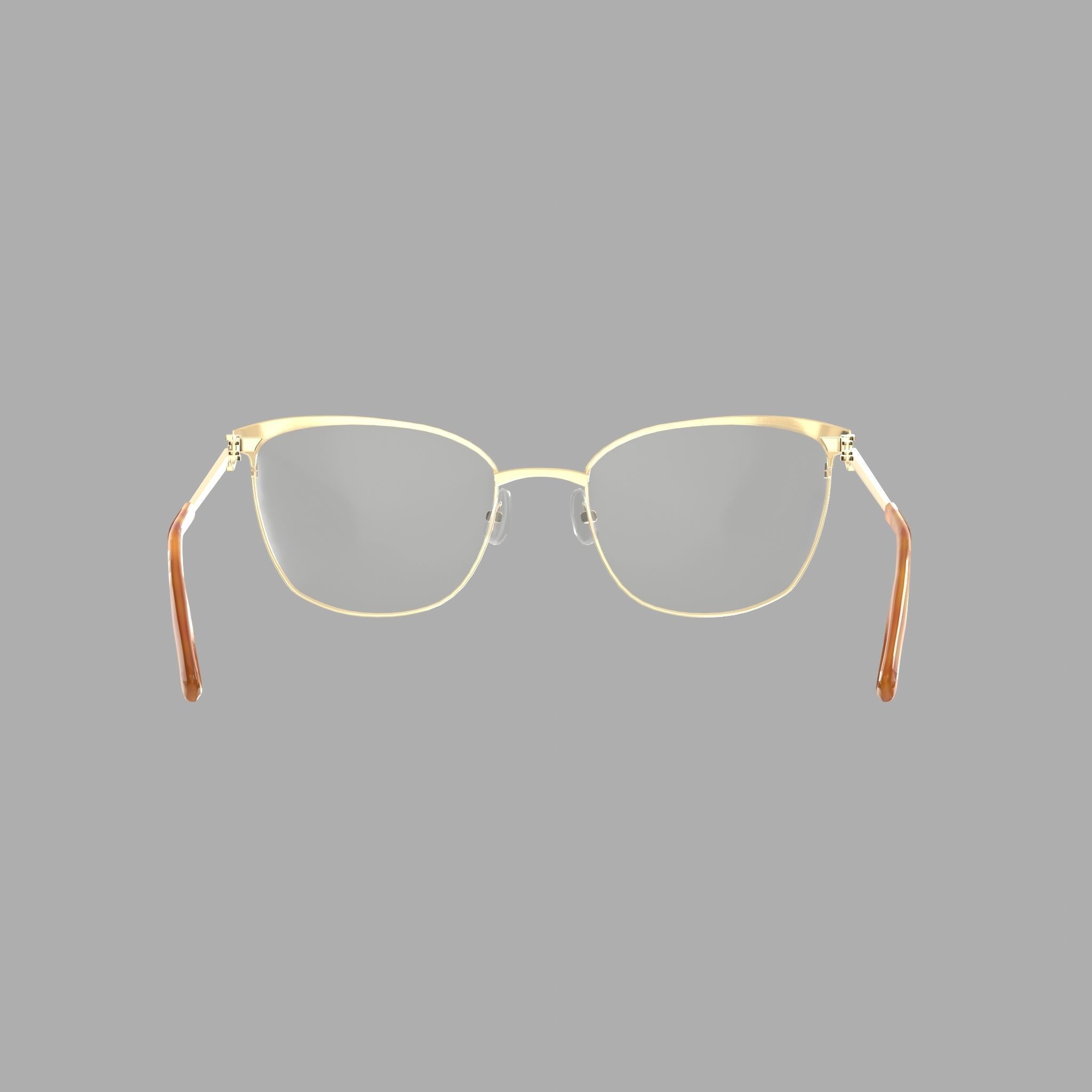 Longchamp - LO2111 604 Glasses Low-poly 3D model_1