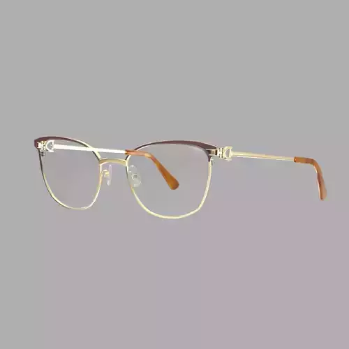 Longchamp - LO2111 604 Glasses Low-poly 3D model
