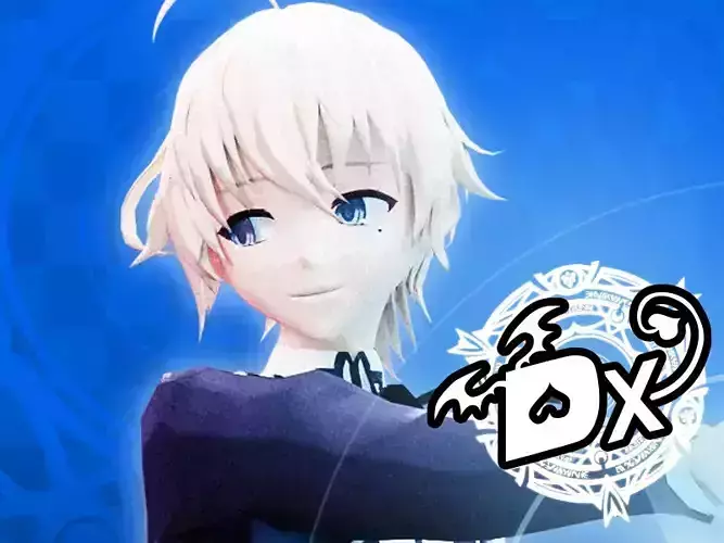 Highschool DxD - Yuuto Kiba MMD Model DELUXE Low-poly 3D model