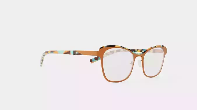 JF Rey - JF2792 9025 Glasses Low-poly 3D model