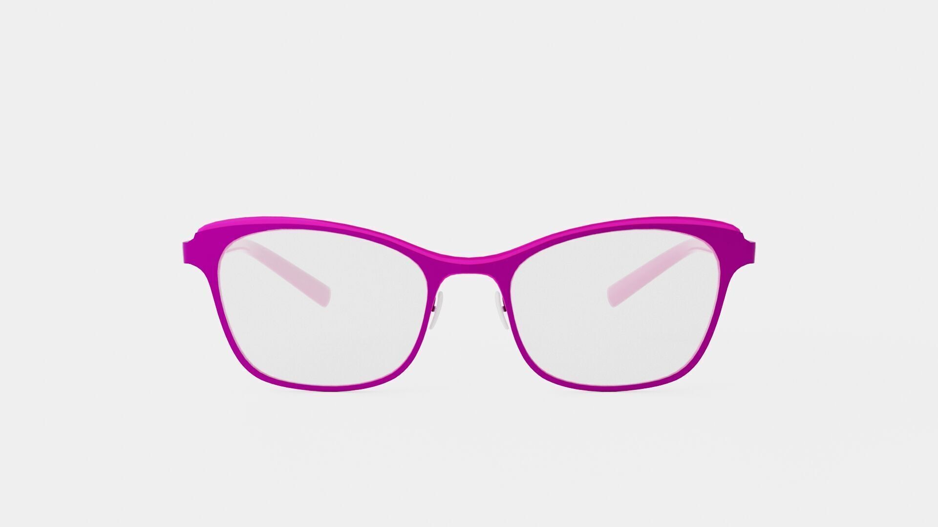 JF Rey - JF2792 7070 Glasses Low-poly 3D model_1