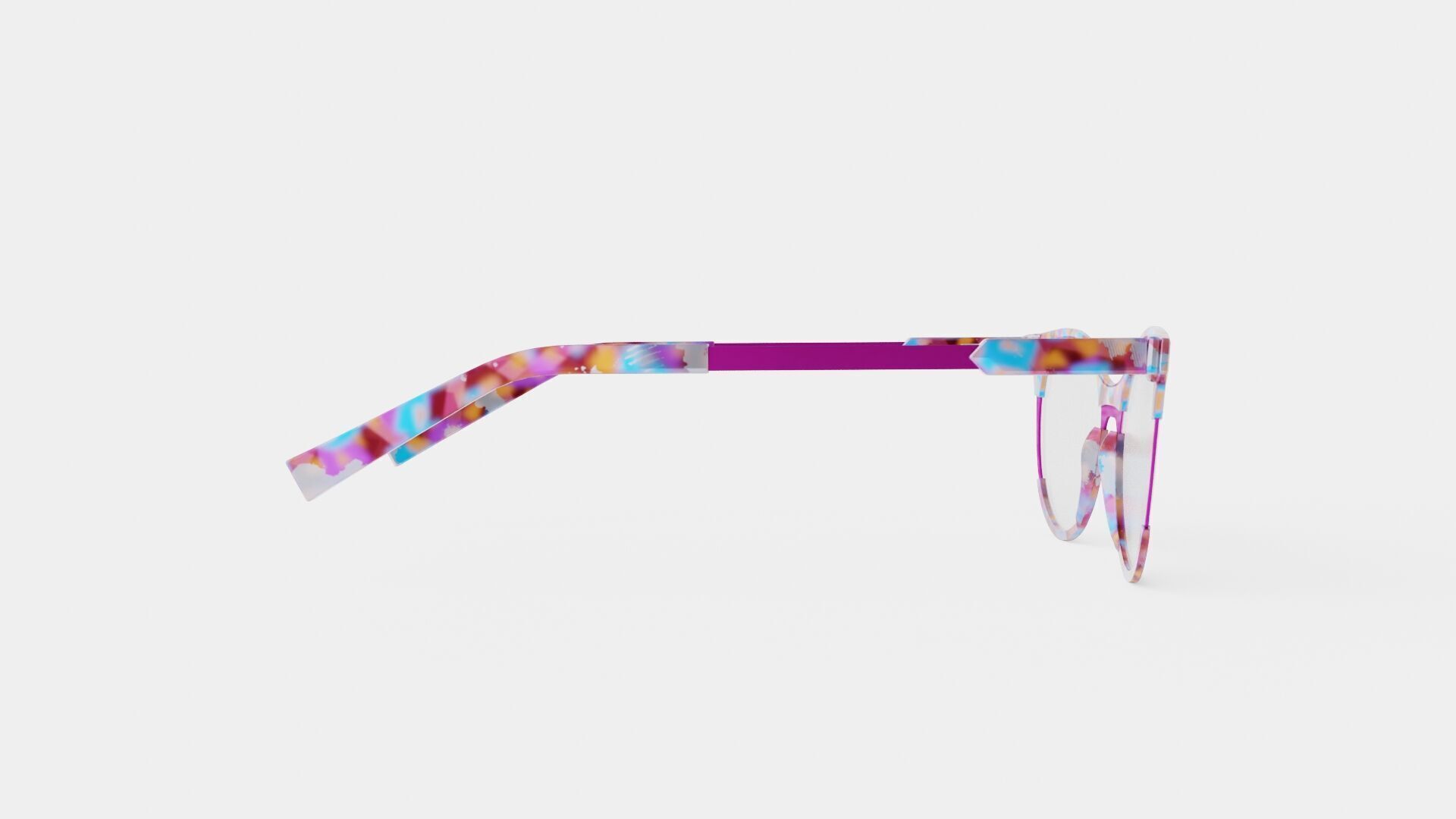 JF Rey - JF1466 9975 Glasses Low-poly 3D model_2