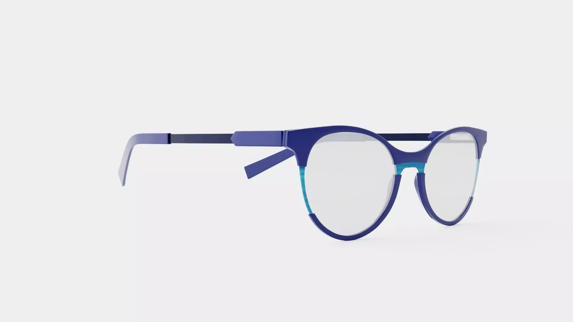 JF Rey JF1430 2522 5016 Glasses Low-poly 3D model_0