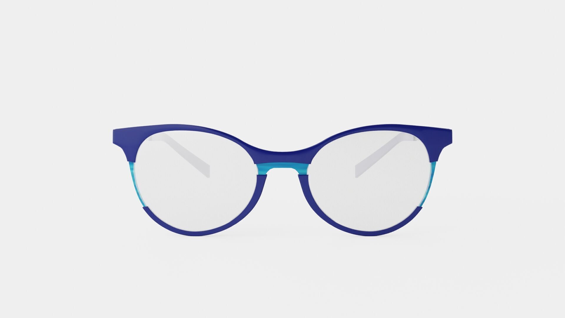 JF Rey JF1430 2522 5016 Glasses Low-poly 3D model_1