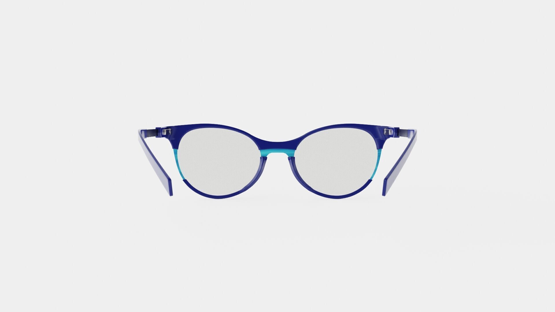 JF Rey JF1430 2522 5016 Glasses Low-poly 3D model_4