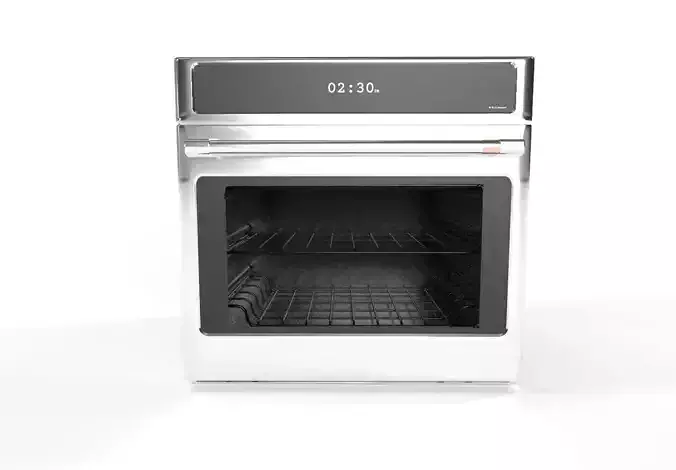 Cafe 30 inch Smart Single Wall Oven with Convection 3D model