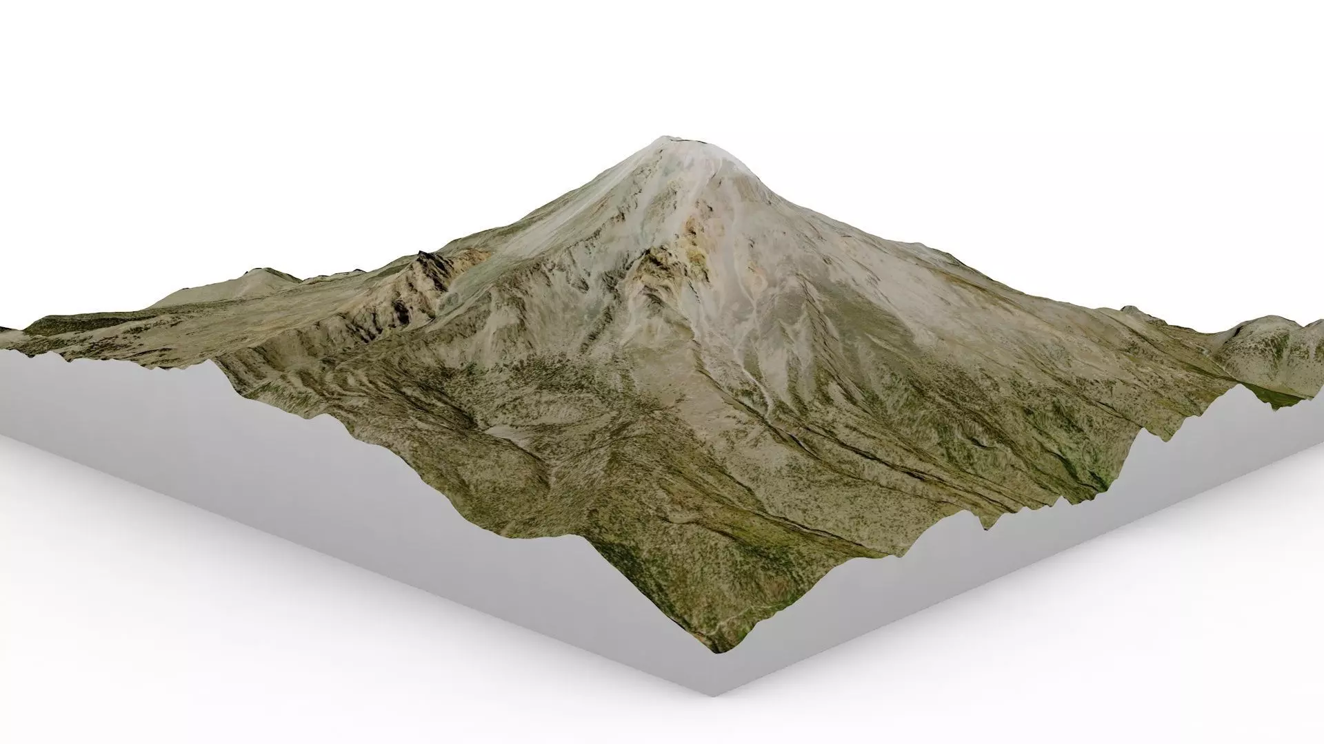 Mount Orizaba 3D model