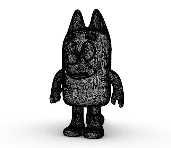 bluey puppet to print 3D print model_1