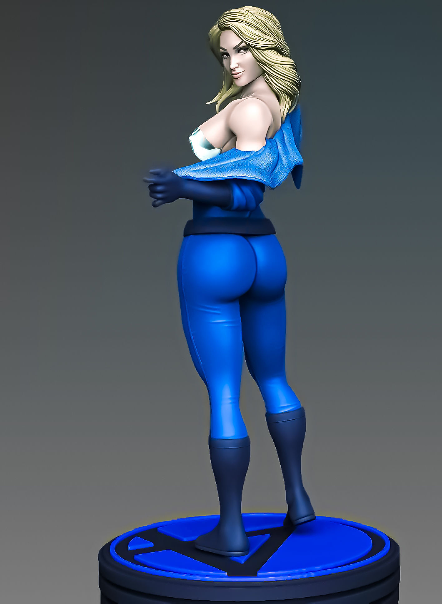 INVISIBLE GIRLS - 4 FANTASTIC 3D print model_6