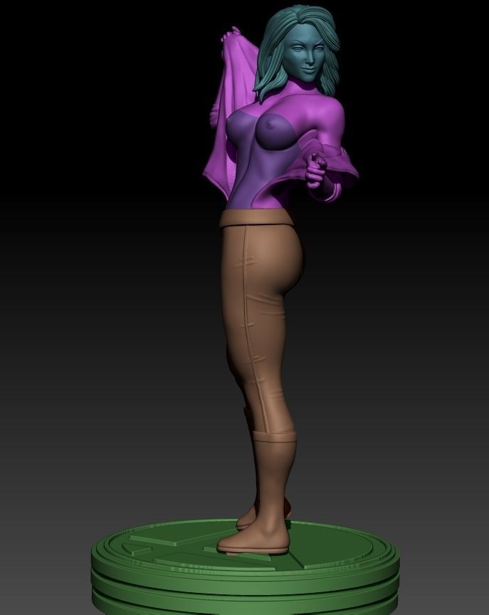 INVISIBLE GIRLS - 4 FANTASTIC 3D print model_5