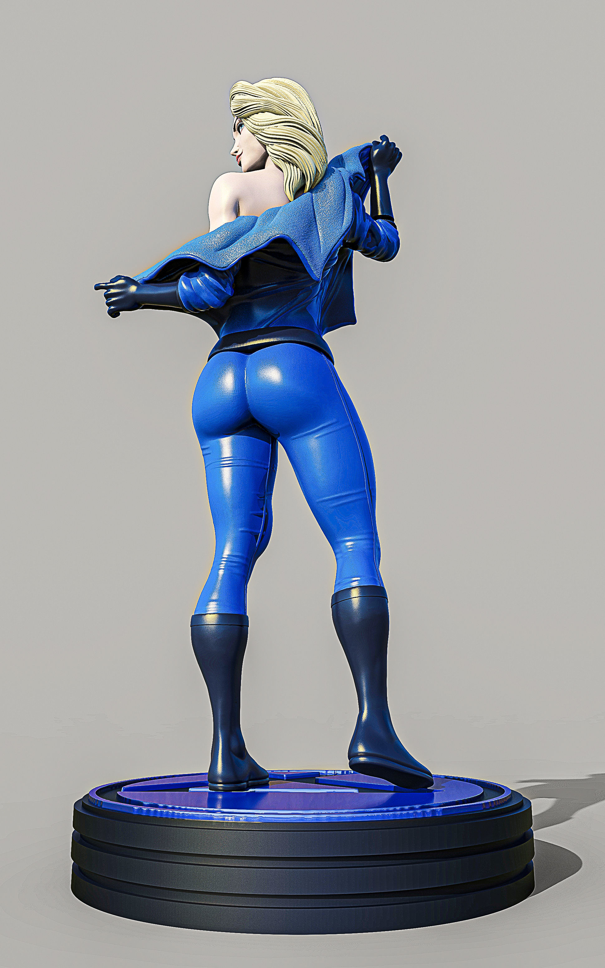 INVISIBLE GIRLS - 4 FANTASTIC 3D print model_7