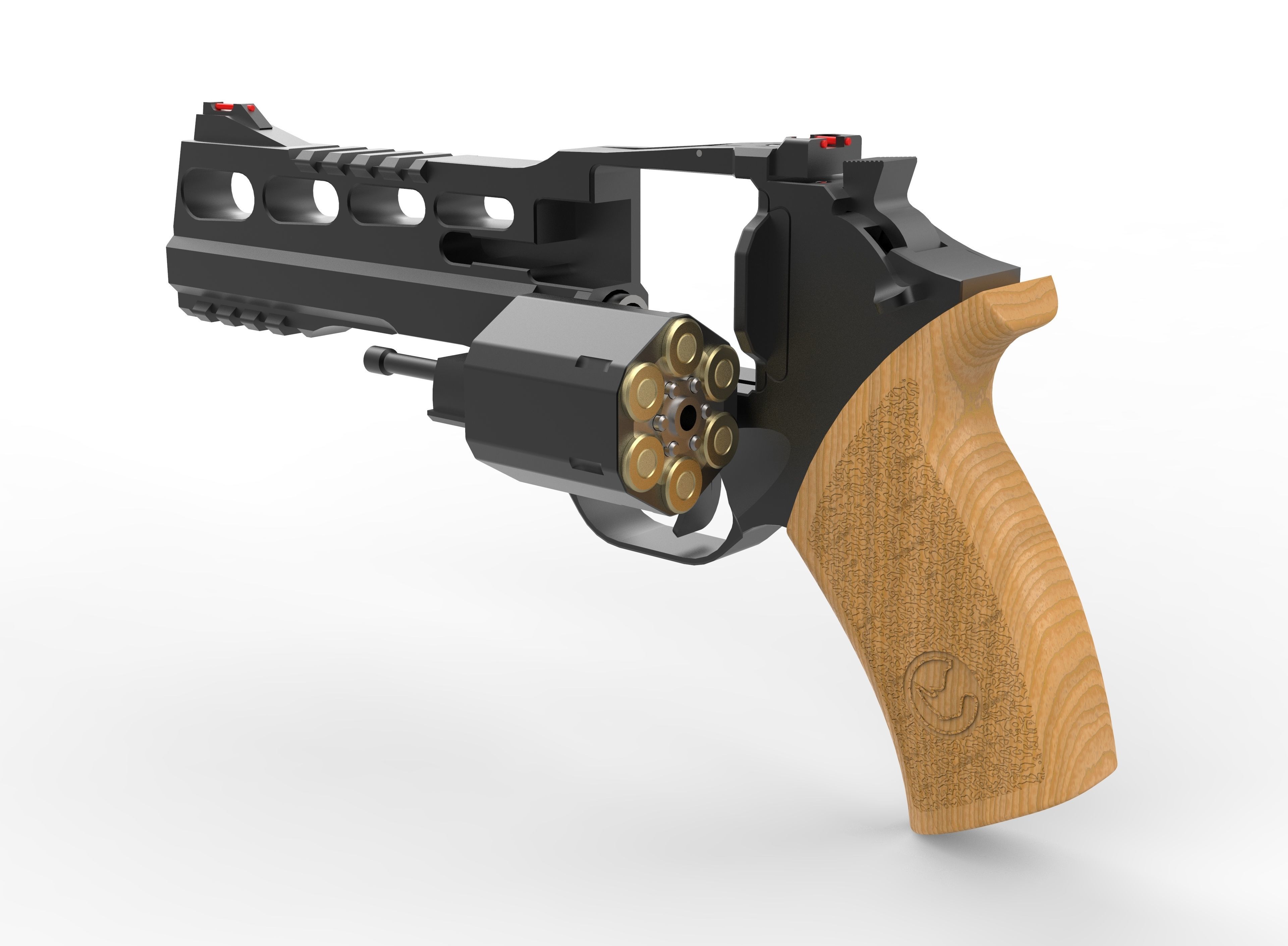 Chiappa Rhino 60DS Revolver 3D model_6