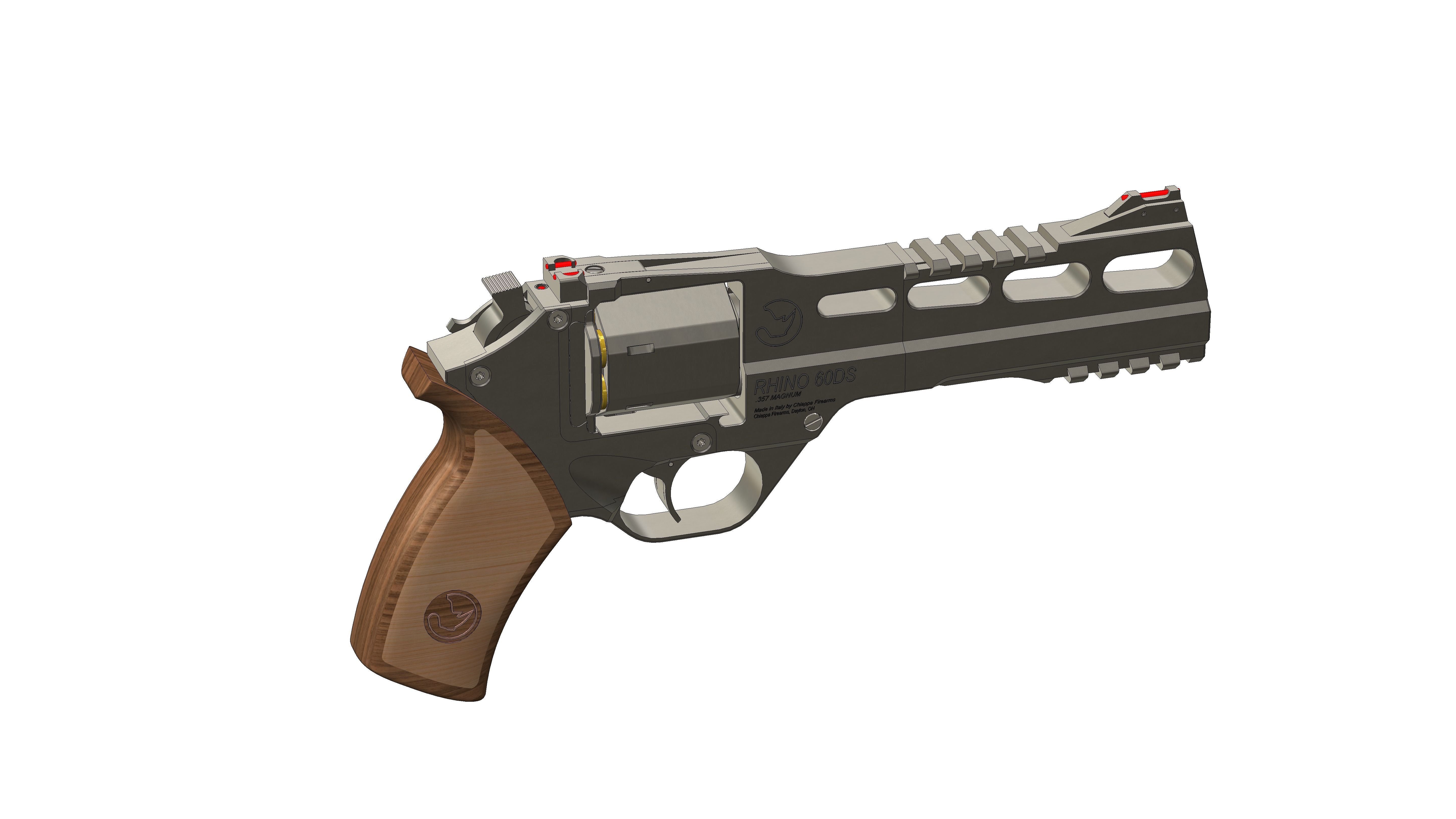 Chiappa Rhino 60DS Revolver 3D model_33