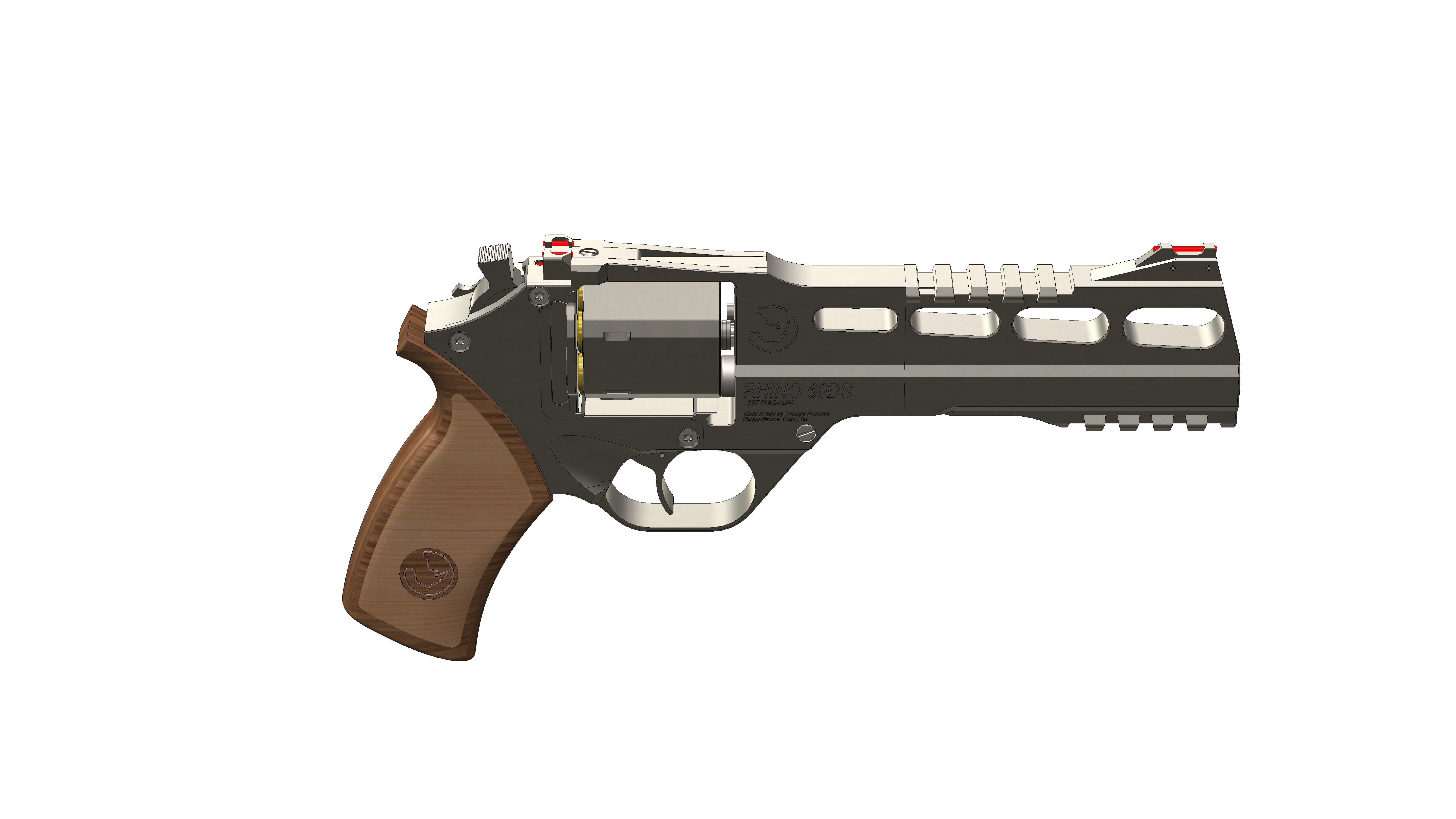 Chiappa Rhino 60DS Revolver 3D model_34