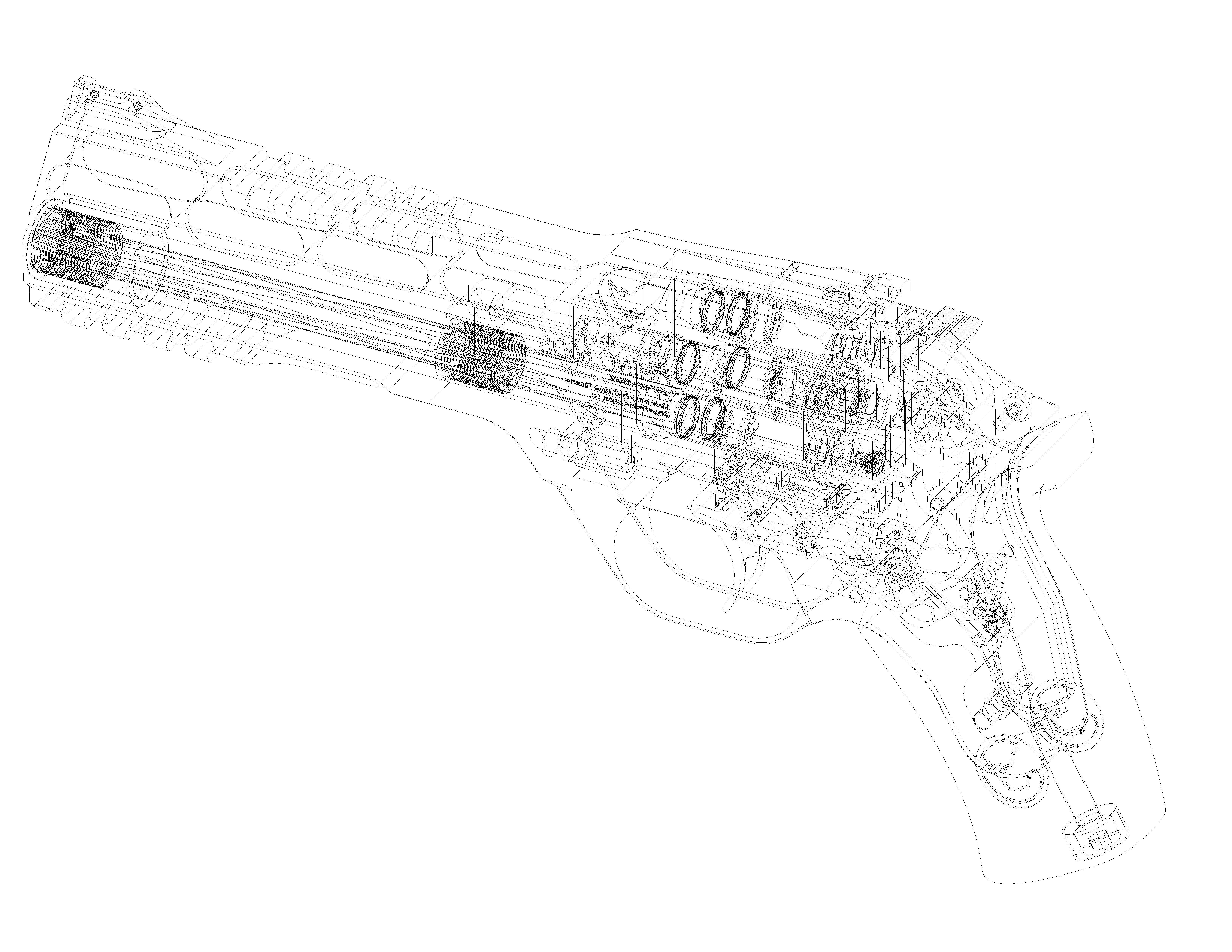 Chiappa Rhino 60DS Revolver 3D model_22