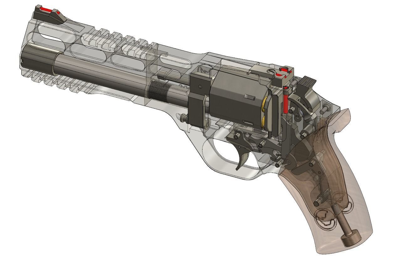 Chiappa Rhino 60DS Revolver 3D model_20