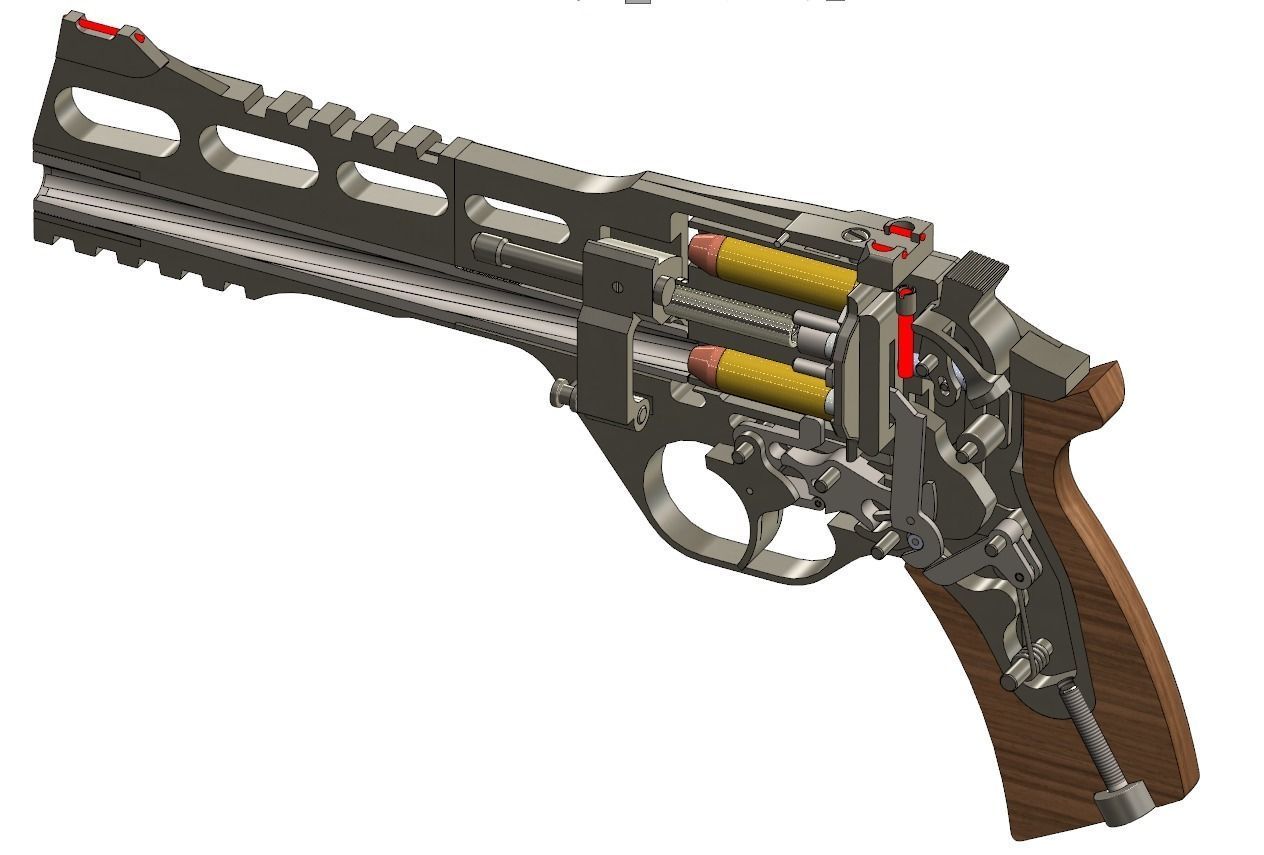 Chiappa Rhino 60DS Revolver 3D model_21