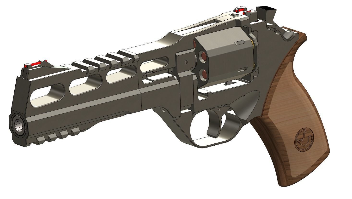 Chiappa Rhino 60DS Revolver 3D model_17