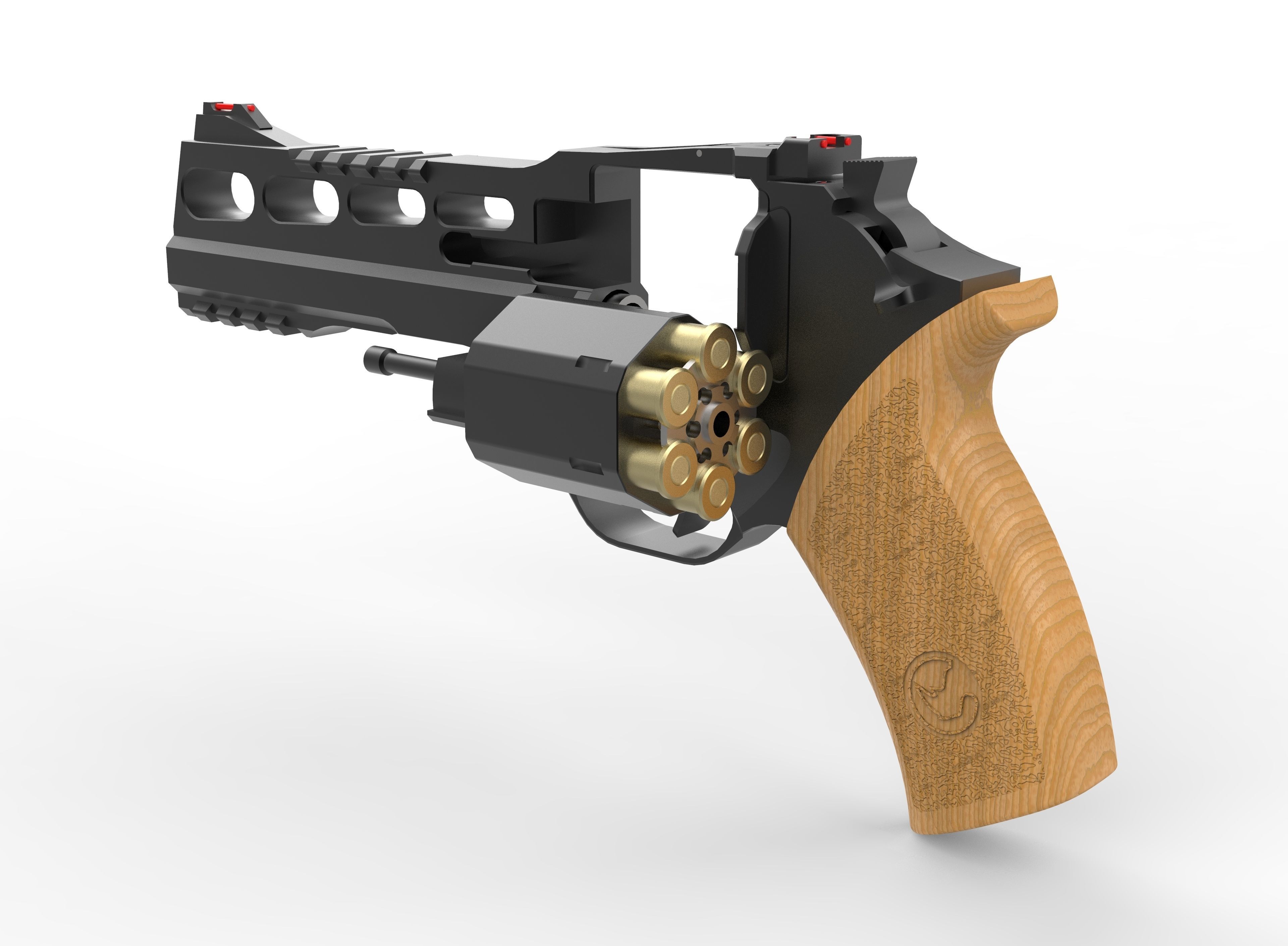 Chiappa Rhino 60DS Revolver 3D model_9