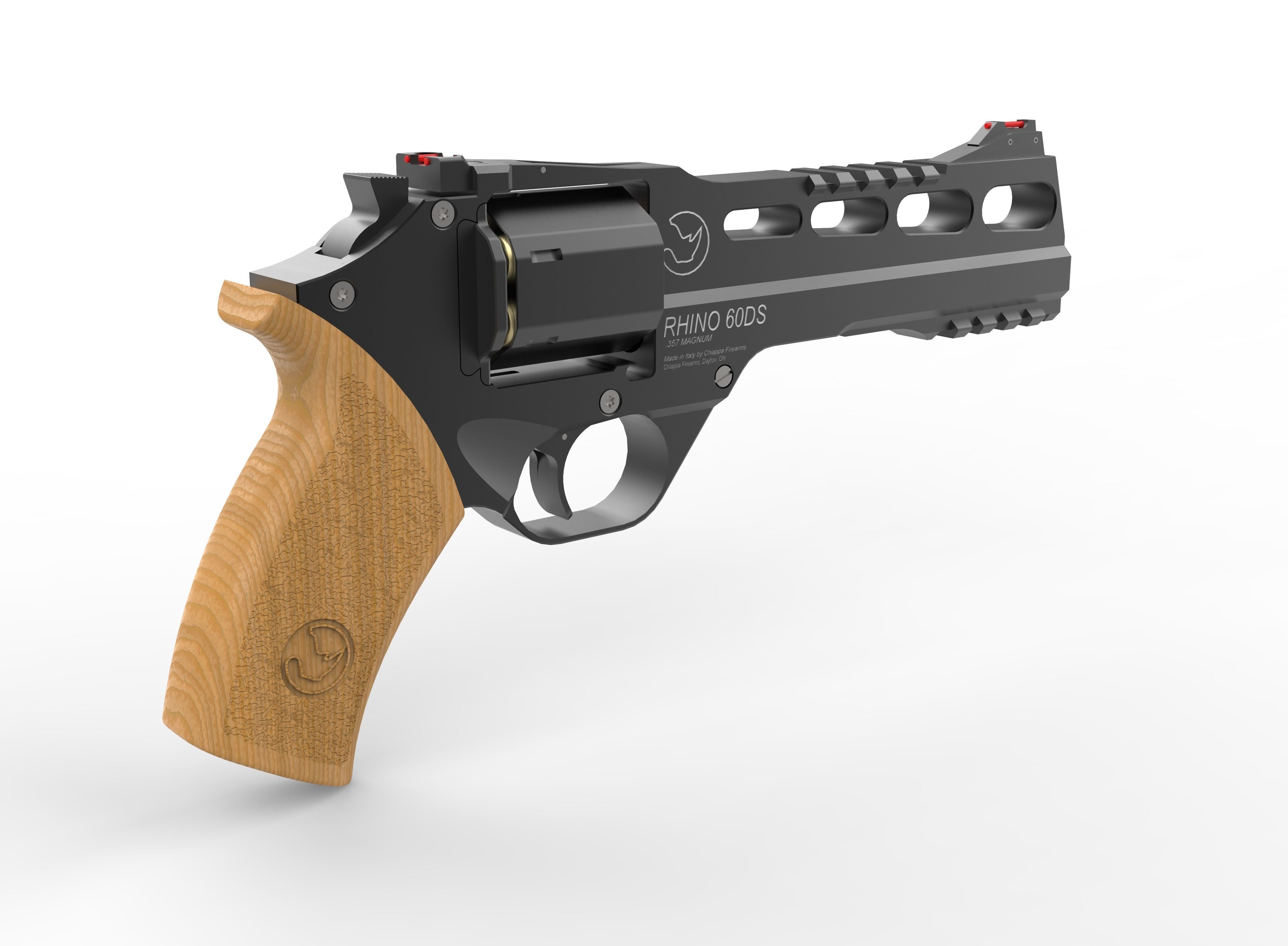 Chiappa Rhino 60DS Revolver 3D model_2