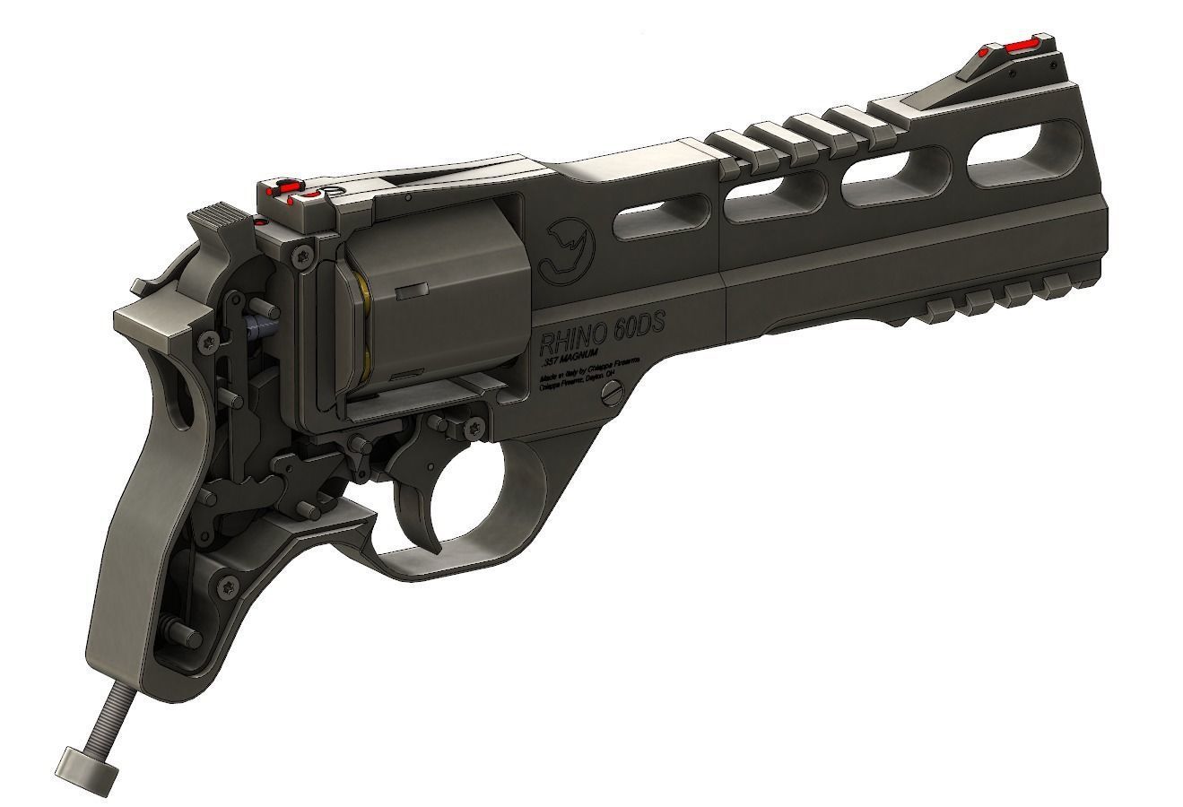 Chiappa Rhino 60DS Revolver 3D model_12