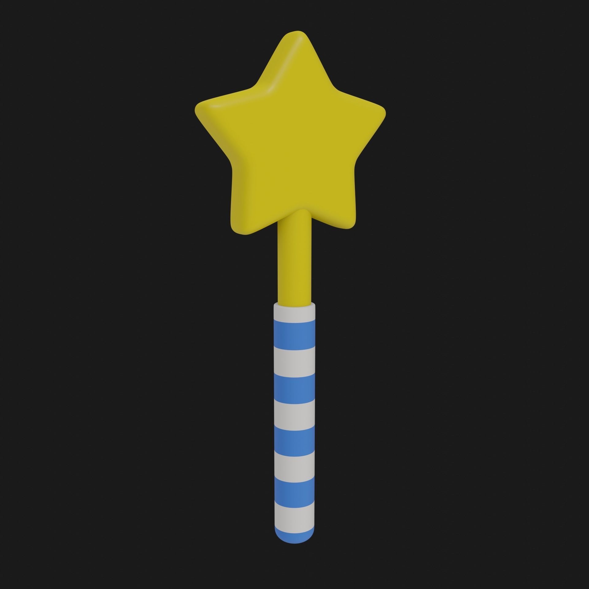 Animal Crossing Star Wand Replica Prop 3D print model_6