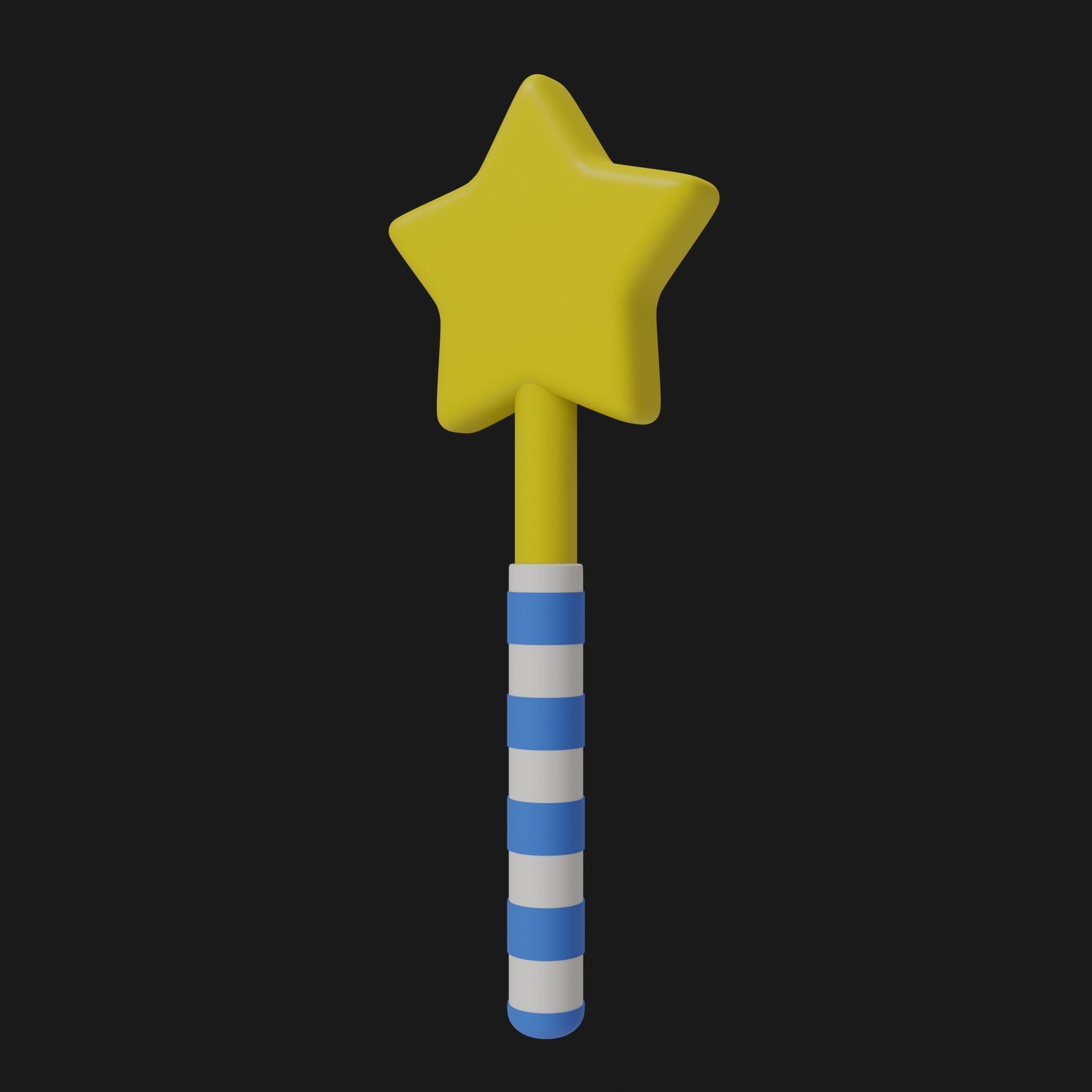 Animal Crossing Star Wand Replica Prop 3D print model_9