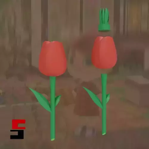 Animal Crossing Tulip Wand Replica Prop