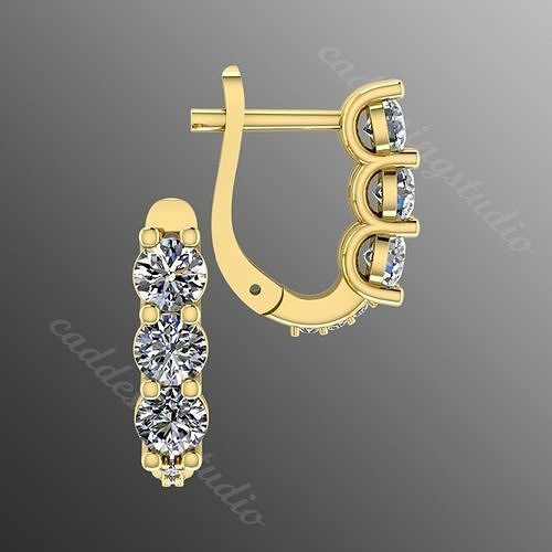 Earrings rk7 3D print model