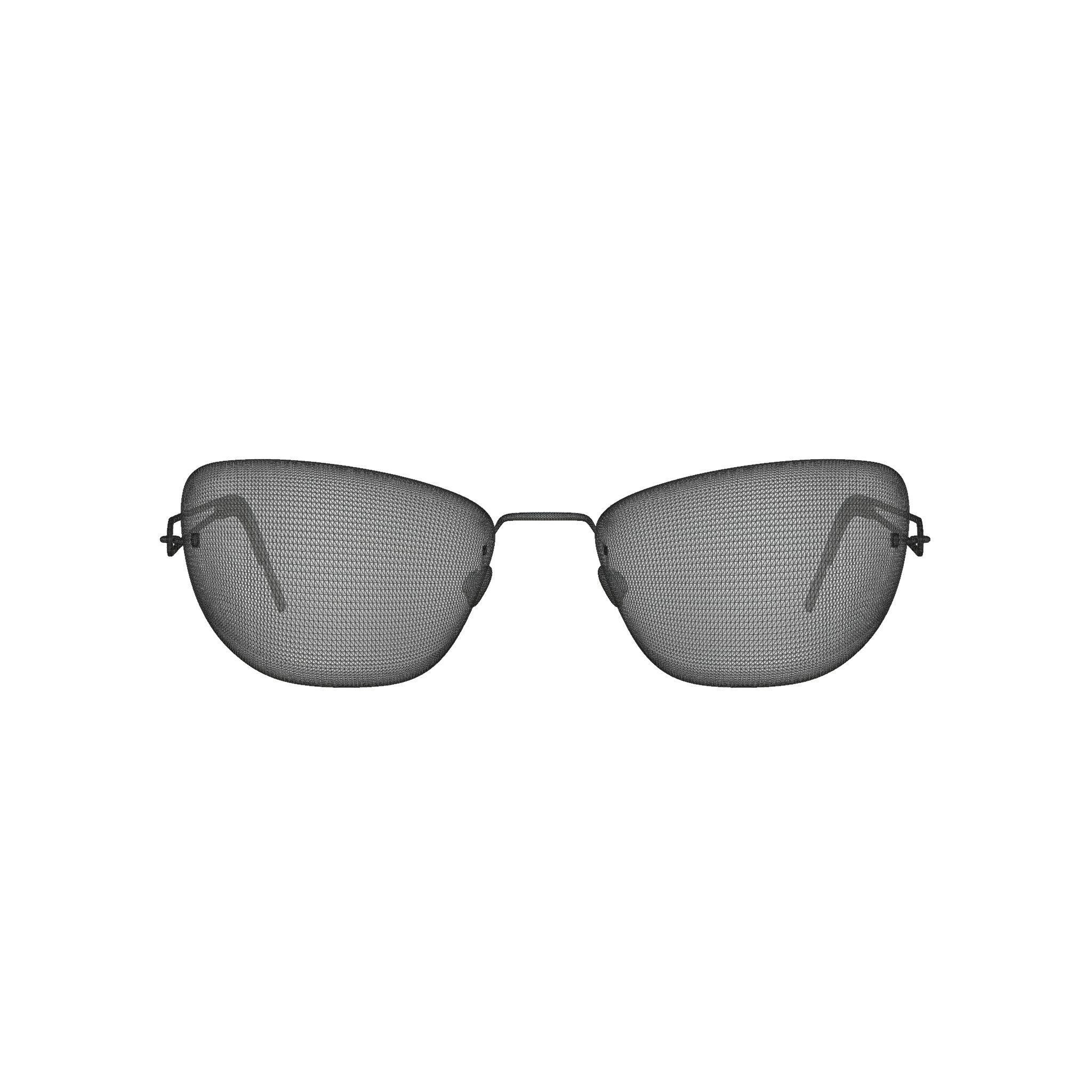 Lindberg - Spirit SPI2209D PGT temple 602 Glasses Low-poly 3D model_6