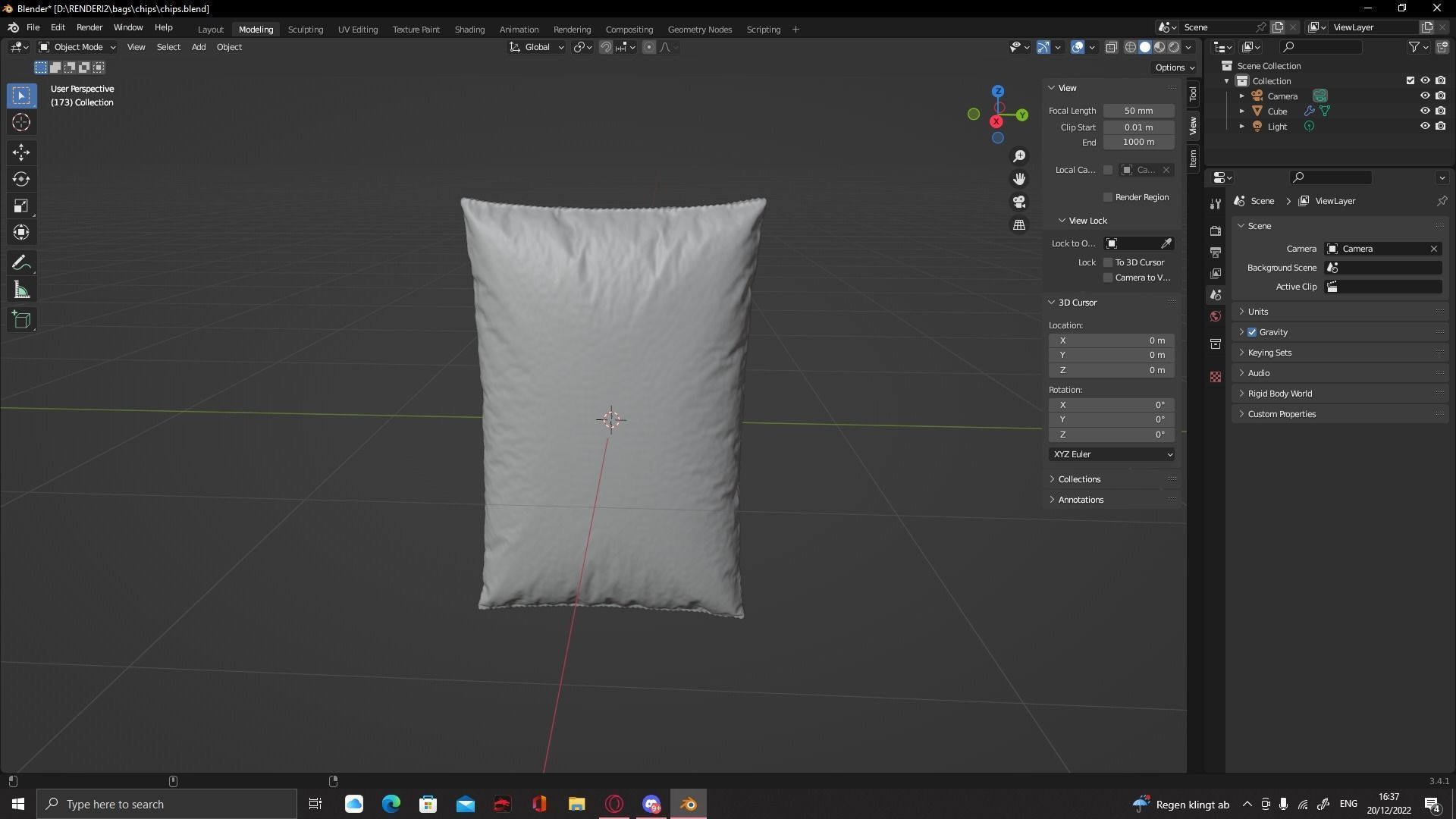Chips Packaging 3D model_4