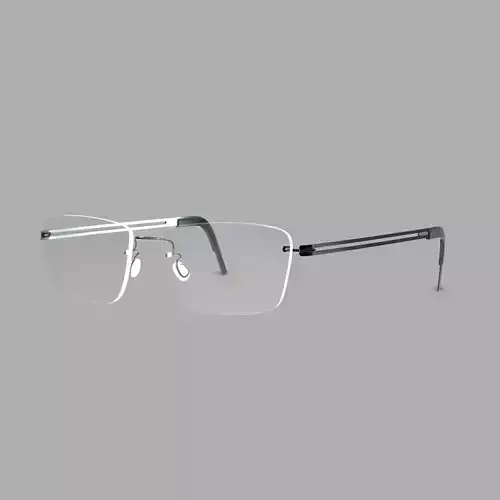 Lindberg - Spirit SPI2190D PU9 temple 607 PU9 Glasses Low-poly 3D model