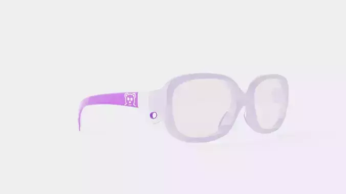 Kids by Safilo - SA 0002 R86 Glasses Low-poly 3D model