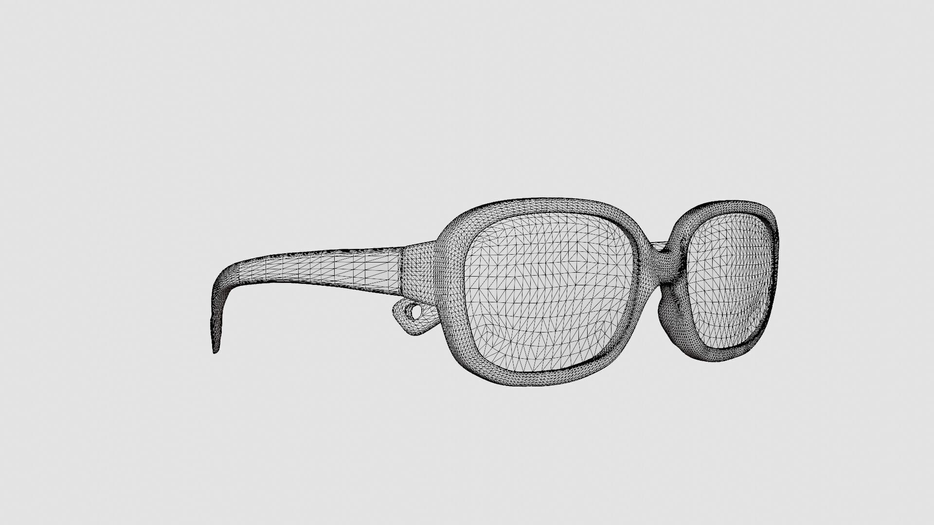 Kids by Safilo - SA 0002 GUB Glasses Low-poly 3D model_7