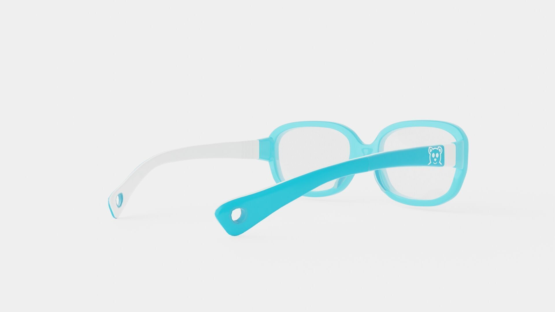 Kids by Safilo - SA 0002 GUB Glasses Low-poly 3D model_3