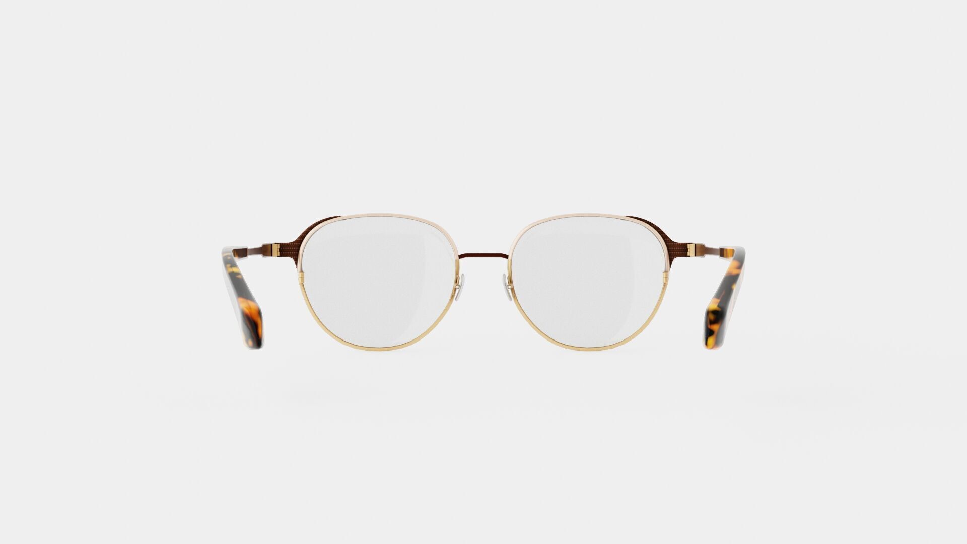 JF Rey Petite - PM061 8095 Glasses Low-poly 3D model_4