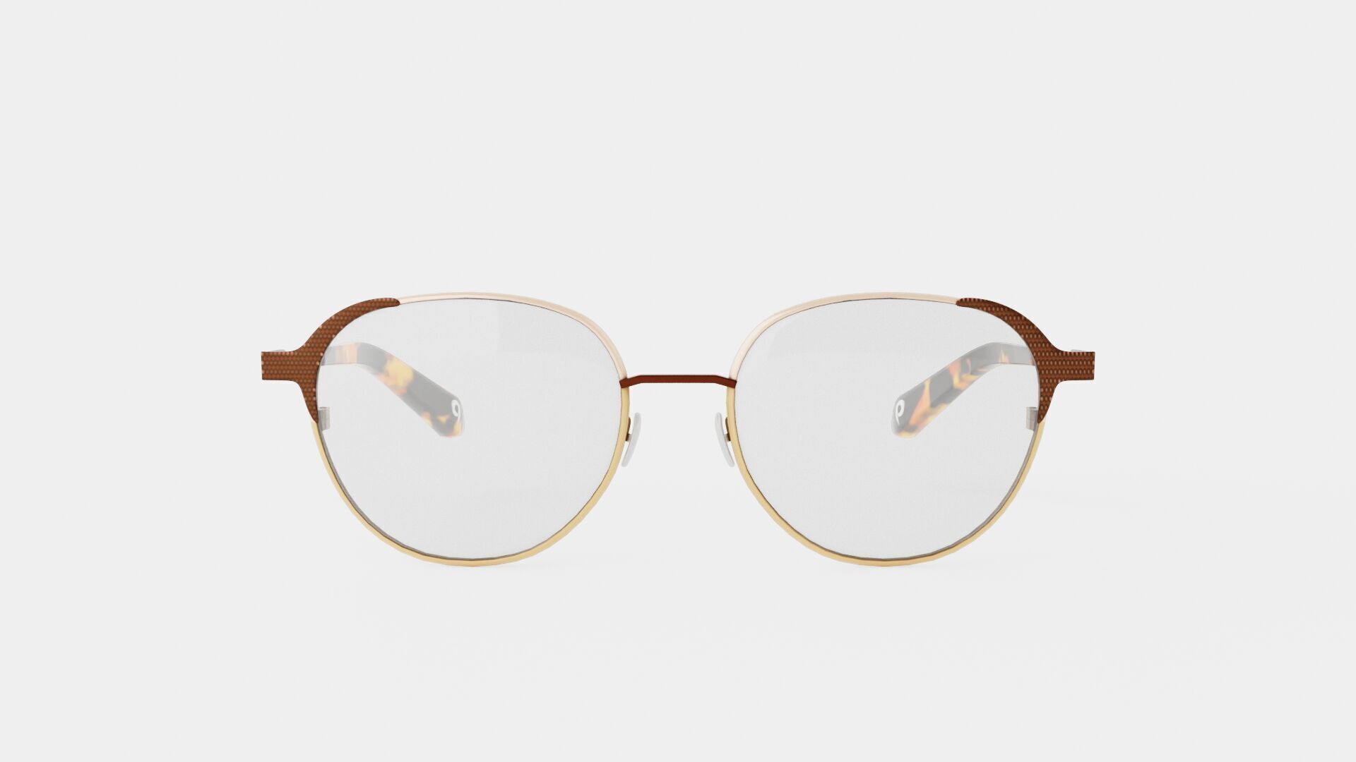 JF Rey Petite - PM061 8095 Glasses Low-poly 3D model_1