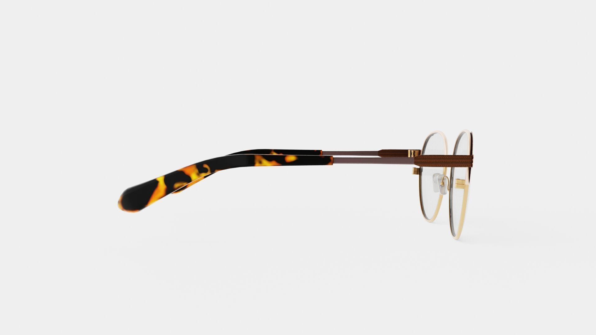 JF Rey Petite - PM061 8095 Glasses Low-poly 3D model_2