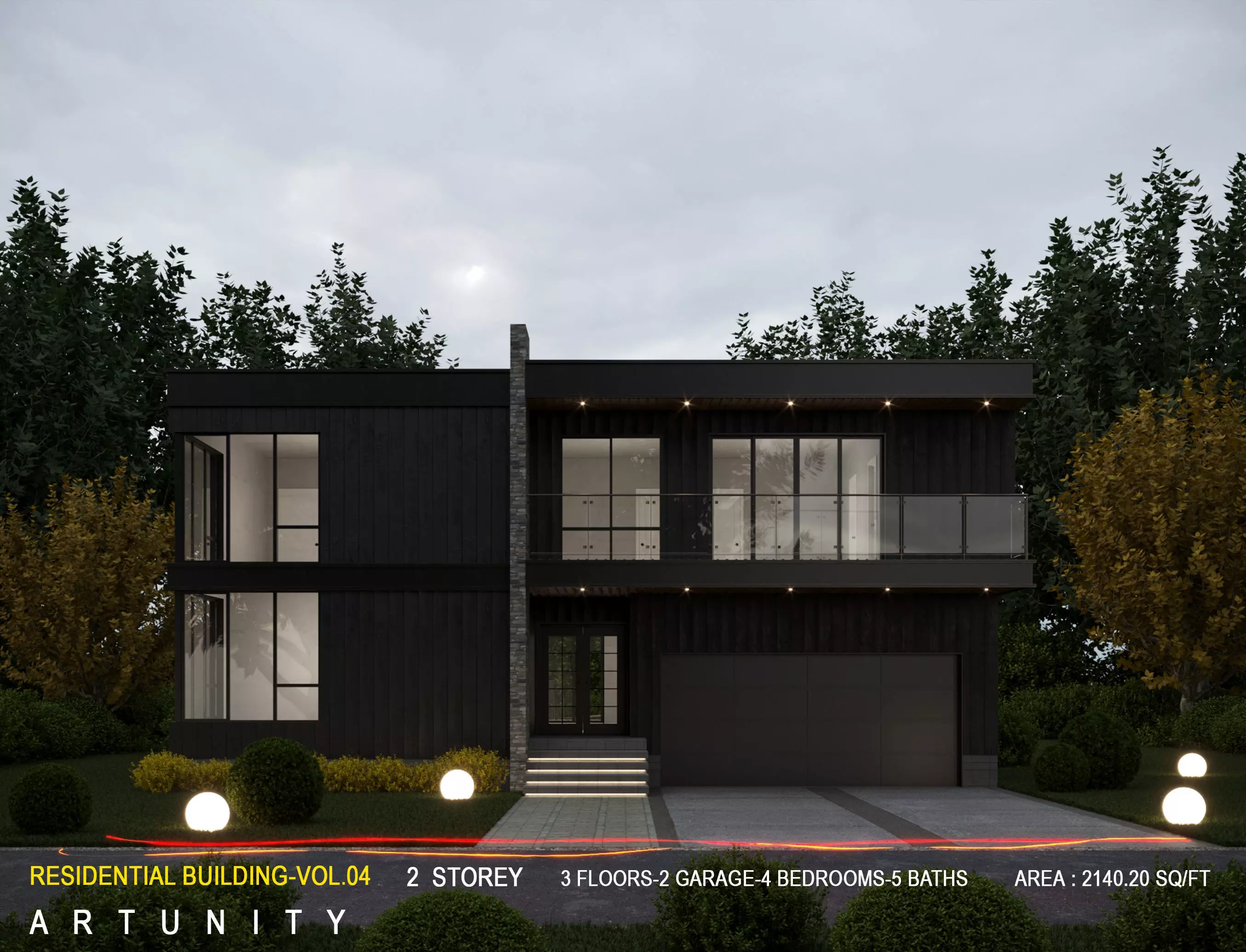 Residential-Building-vol-04-3Dmodel 3D model_0