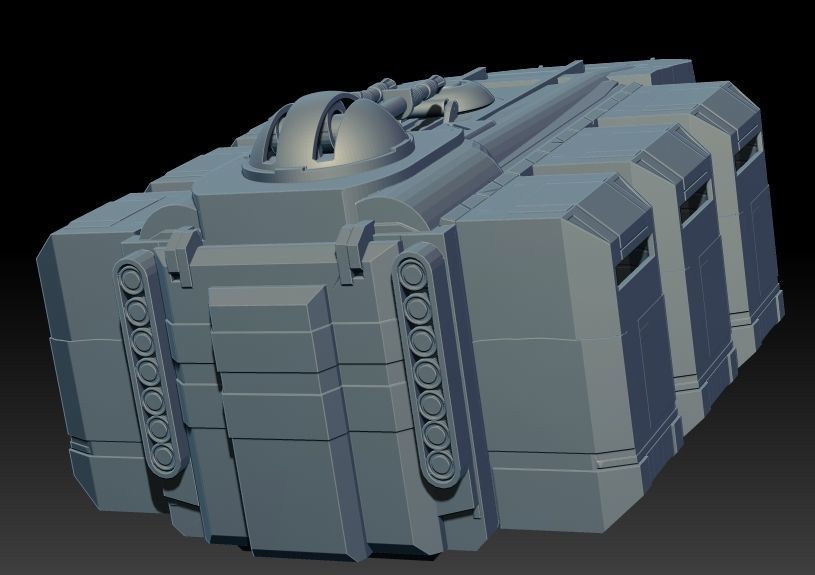 Imperial Troop Transport 3D print model_4