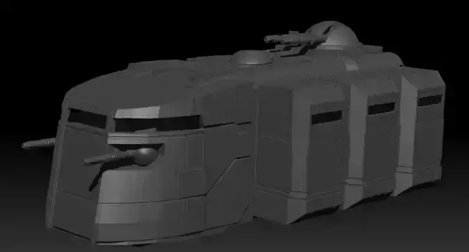 Imperial Troop Transport 3D print model