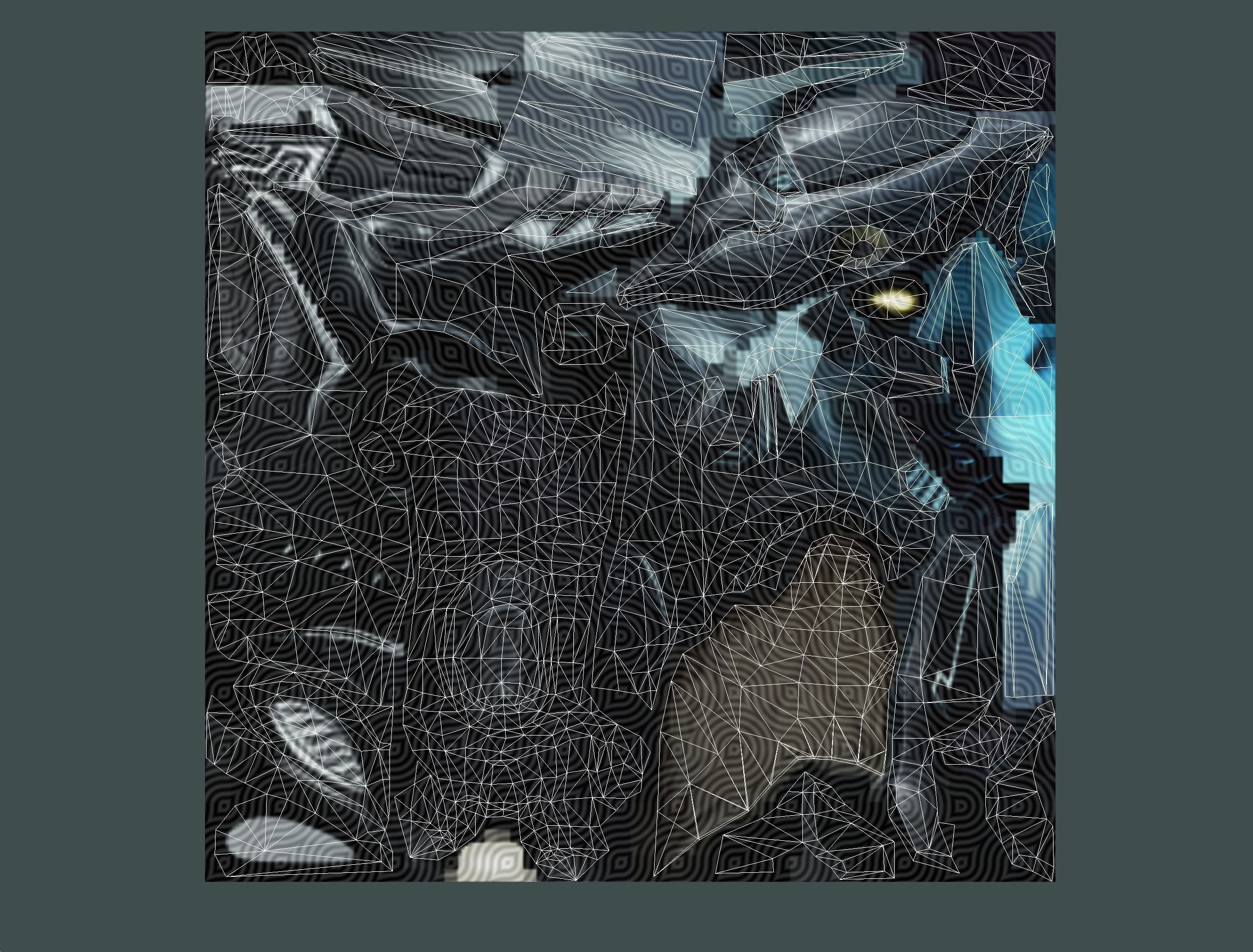 Low Poly Alien Cyborg Trooper Soldier UFO Low-poly 3D model_19