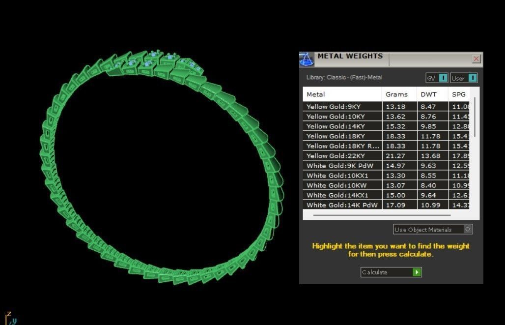 BVLGARI SERPENTI BRACLET 3D print model_8