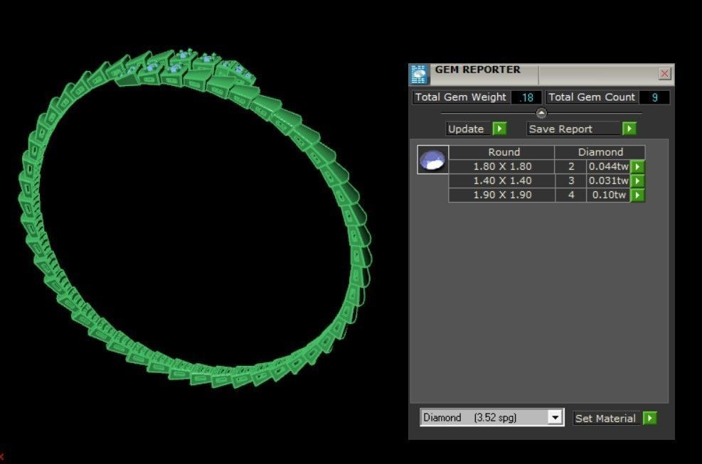 BVLGARI SERPENTI BRACLET 3D print model_9