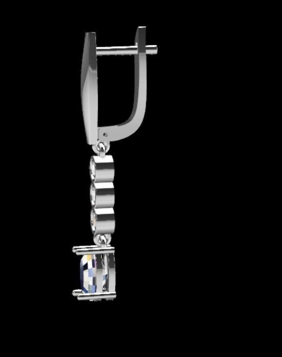 Earrings rk8 3D print model_9