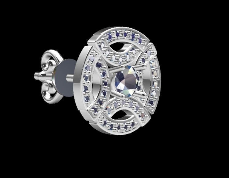 Earrings rk10 3D print model_16