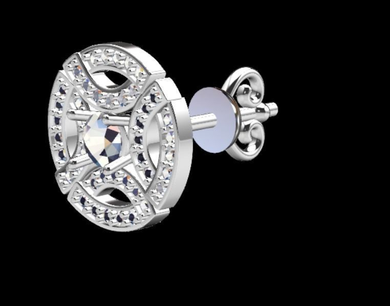 Earrings rk10 3D print model_14